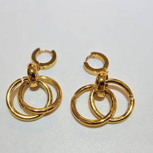 Boucles d’oreilles style couture